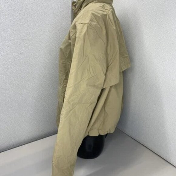NEW ATHLETA Womens Jacket Flax Beige Size XL Everywhere Nylon Cotton Full Zip - Picture 9 of 11